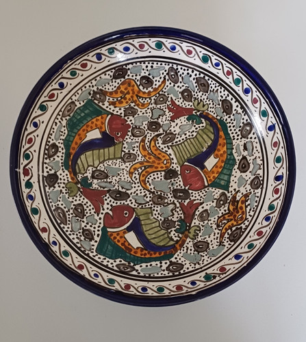 Vintage tunisian fish and - vintage,