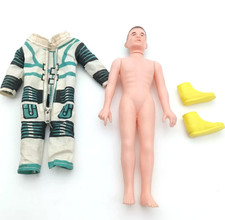 Major MATT MASON Blue Box Man in Space Figure Astronaut VINTAGE 60s