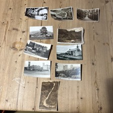 Job Lot Of 10 Black & White Postcards. Places of interest 