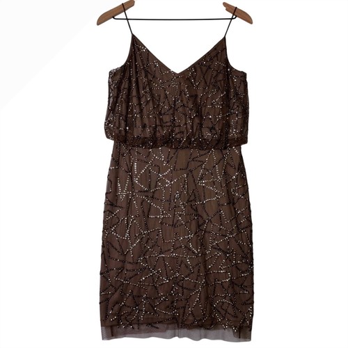Adrianna papell womens brown - papell, 6