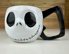 Jack Skellington 3D Mug Disney Nightmare Before Christmas Cup Ceramic Gothic
