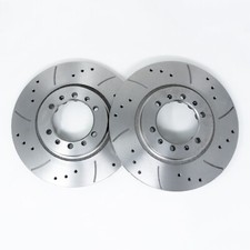 MTEC 350mm Front Brake Discs for Volkswagen Golf Mk5 Mk6 with Brembo 18Z Caliper