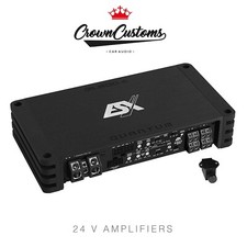 ESX 600.4 1320 WATTS 4 CHANNEL 24V AMPLIFIER CAR AUDIO TRUCK CAR SPEAKERS