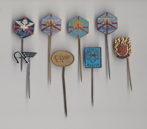 Vintage austin pin badge 1960s - austin,