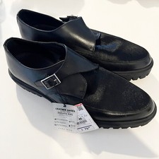 ZARA Smart Black Leather Men