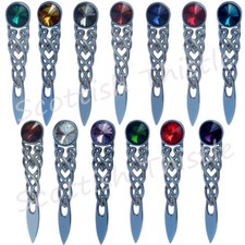 Scottish Kilt Pin Celtic stone