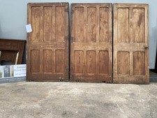 3 x ANTIQUE Victorian Panels / Room Divides, Doors Pub / Salvaged / Reclaimed
