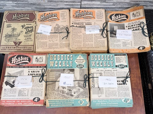 Hobbies weekly joblot of - weekly.,