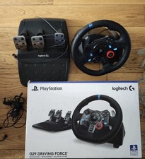 Logitech 222B411 G29 Racing Wheel and Pedals for PlayStation/PC/MAC