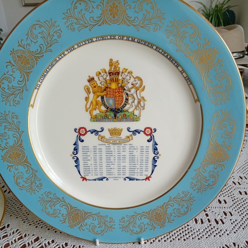 Aynsley 1977 silver jubilee - 1977,
