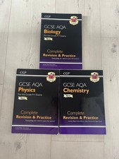 GCSE 9-1 Set Of  Science Revision & Practice Chemistry, Physics, Biology
