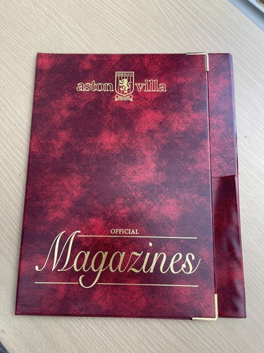 Aston villa programme - villa,
