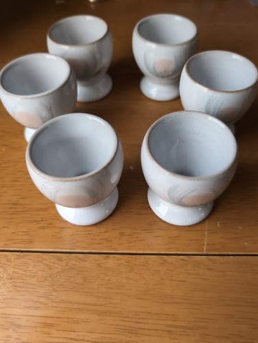 Denby whisper egg - cups, 6