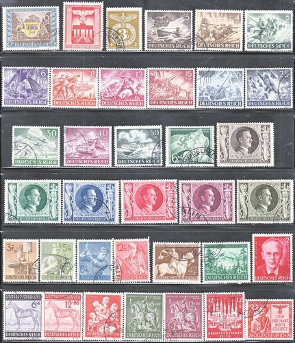 Stamp germany year 1943 - germany,