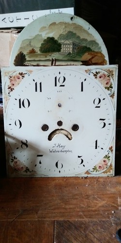 Longcase clock dials - dials, joblot