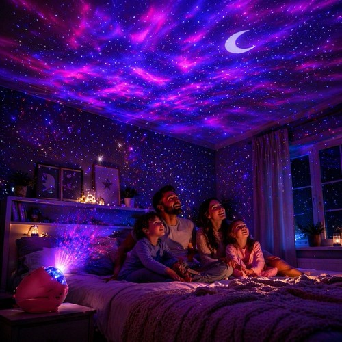 Galaxy star projector night - projector,