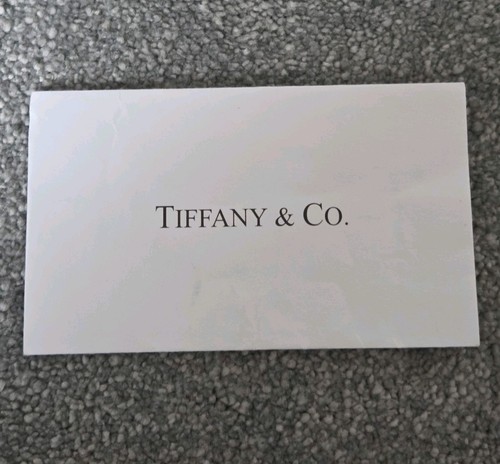 Tiffany white envelope - &,