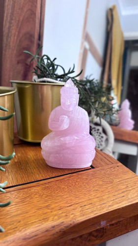 Rose quartz natural pink - natural,