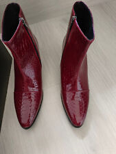 Mens Ankle Boots Cuban Mid