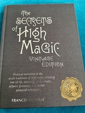 The Secrets Of High Magic book - Vintage Edition, Francis Melville *rare*