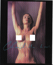 Charlotte Lewis Embrace of the Vampire / Playboy 10"x8" genuine Signed COA 35820