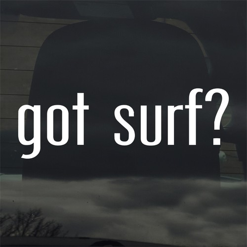Got surf custom vinyl - got, sticker