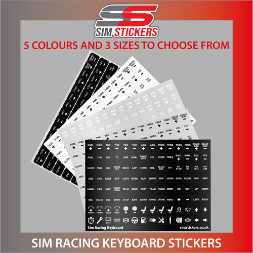 Stickers for car sim - for,