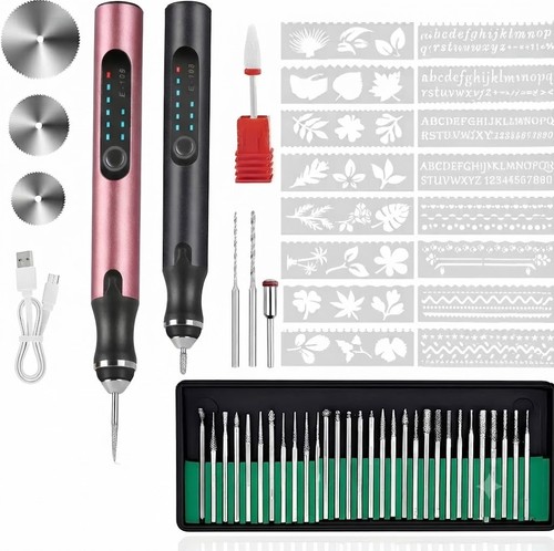 Engraving pen with - pen, bits