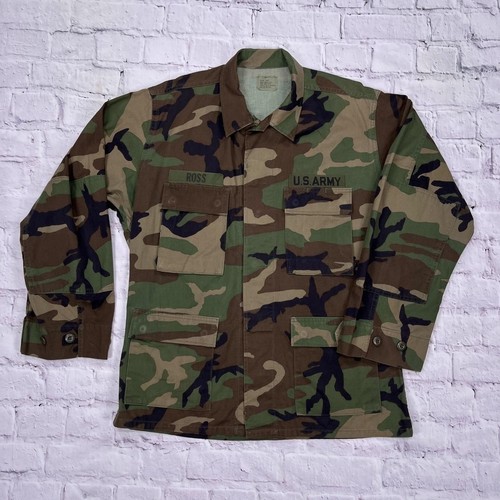 Vintage retro woodland camo - retro,