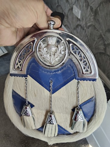 Men leather saltire - men's,