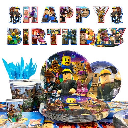 Roblox boy party decoration - boy,