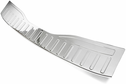 Chrome steel rear bumper - chrome,