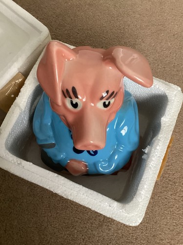 Natwest pig with - pig, polystyrene