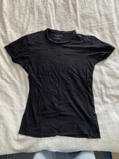 Mens S Crewneck Black Cedar Wood State T-Shirt [AC14]