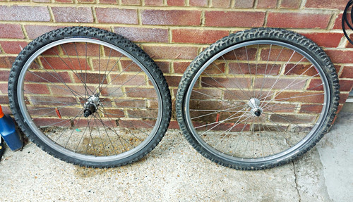Retro mtb wheelset shimano - retro,