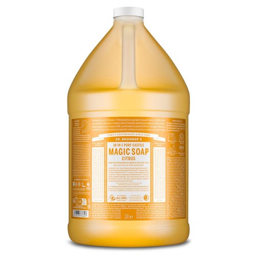 Bronner citrus pure castile - dr, pure-castile