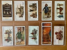 Cigarette cards. JOHN PLAYER, Complete set, FIRE-FIGHTING APPLIANCES 1930