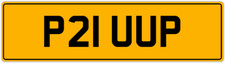 PICK UP TRUCK OLD P REG PREFIX