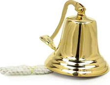 Brass Maritime Ship Bell 8"