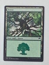 MTG Forest Basic Land 272/272 Magic Origins Proce 2015 Wizards of the Coast ORI