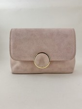 DUNE Pink Suede & Leather Mini