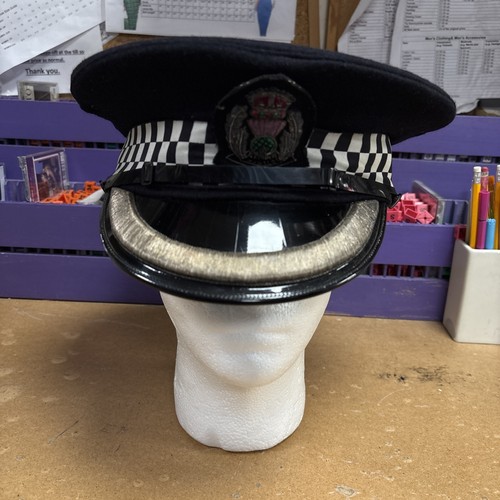 Vintage scottish police - scottish, visor