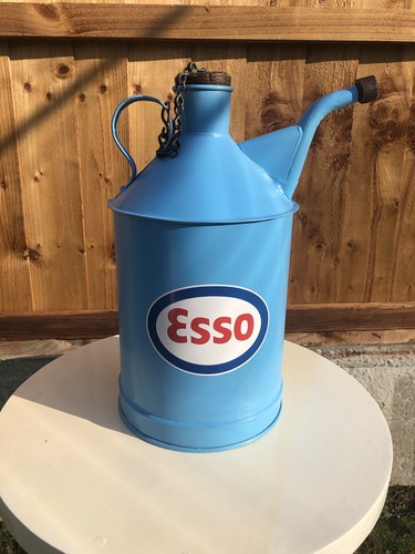 Old esso blue round paraffin - esso,