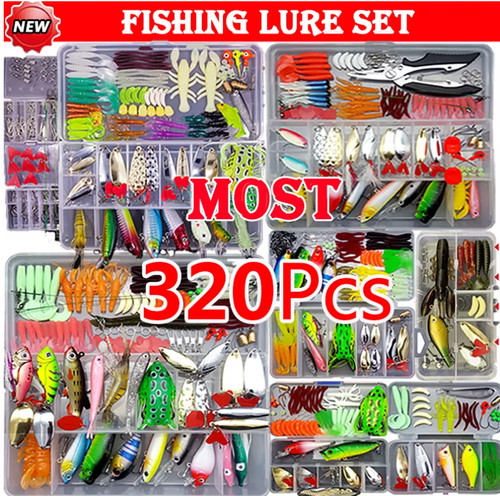 Complete fishing lure kit - complete,