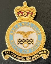 Original Royal Air Force Air Sea Rescue & Marine Craft Section Club Enamel Badge