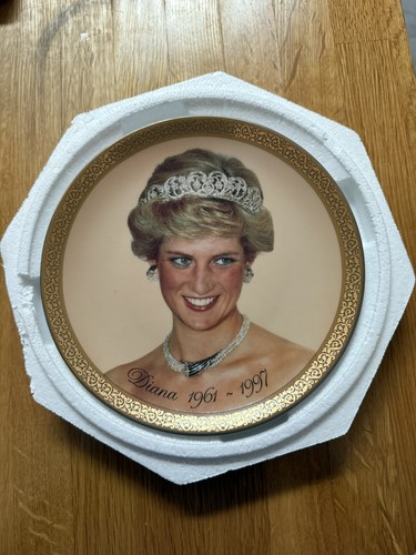 Vintage princess diana plate - vintage,