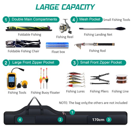 190cm portable folding fishing - portable,