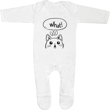 'What Cute Surprised Cat' Baby