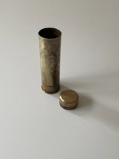 Antique Brass Trench Art Case