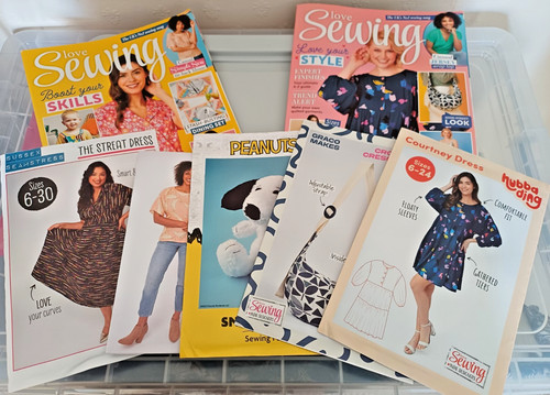 Love sewing magazines issues - sewing,